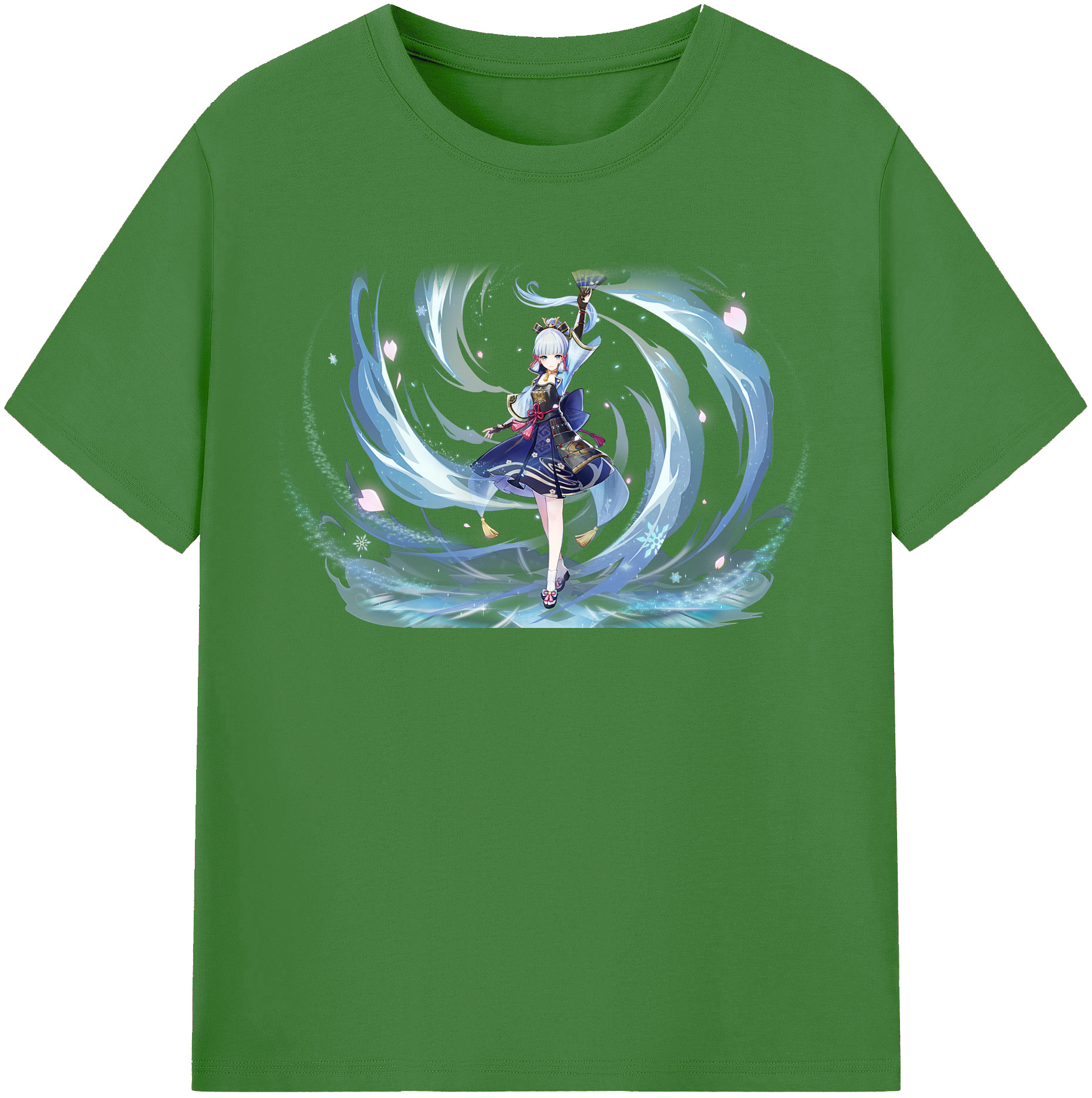 げんし神 神里綾華 神宮寺レン genshin Kamimiya Ren レディースカジュアルプリントTシャツ（綿100％）
